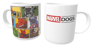 Caneca Marvel Dogs Super Heróis