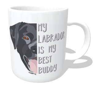 Caneca Meu Labrador é Meu Melhor Amigo