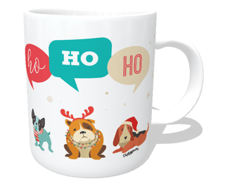 Nome do produto Caneca Cachorro Natal Ho Ho Ho