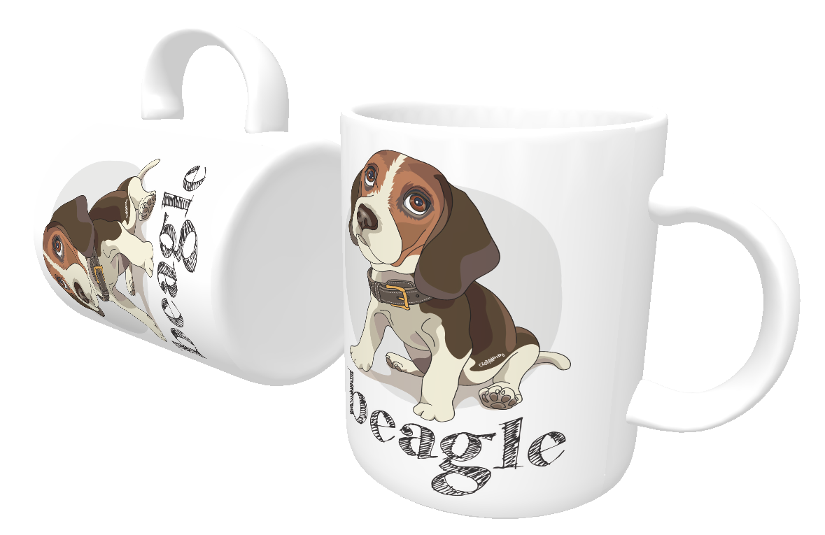 Nome do produto: Caneca Beagle