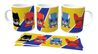 Nome do produto Caneca Cachorro Super Heróis