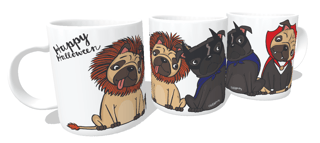 Nome do produto Caneca Cachorro Happy Halloween
