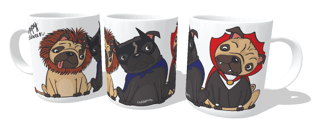 Nome do produto Caneca Cachorro Happy Halloween