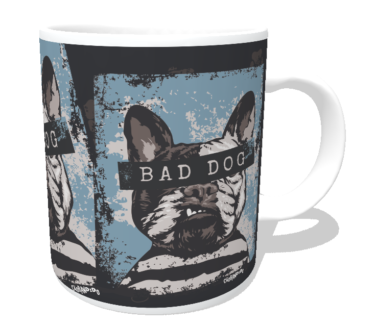 Nome do produto: Caneca Bad Dog