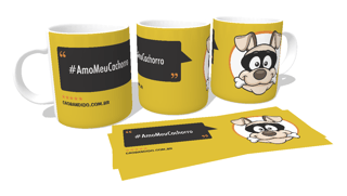 Nome do produto Caneca Cão Bandido