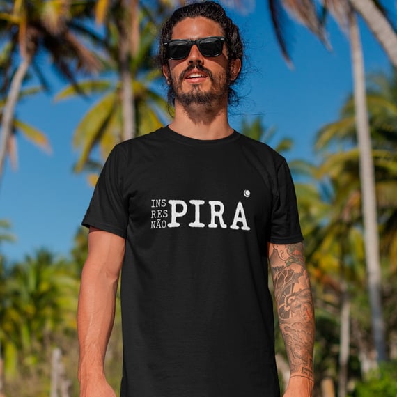 Camiseta - Inspira respira não pira (Unissex)