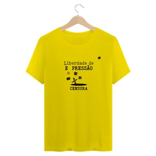 Nome do produto Camiseta - Liberdade de EXPRESSÃO CENSURA (Unissex)