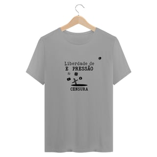 Nome do produto Camiseta - Liberdade de EXPRESSÃO CENSURA (Unissex)