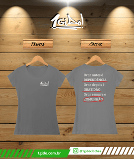 T-SHIRT Estonada 1Gido - Fem | Estampa Costas - Ore [Colors]