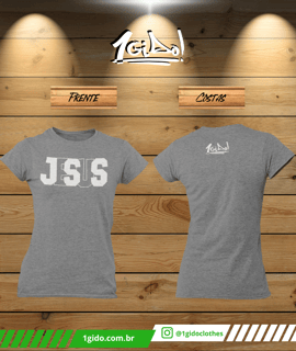 T-SHIRT Estonada 1Gido - Fem | Estampa Frente - Jesus [Colors]