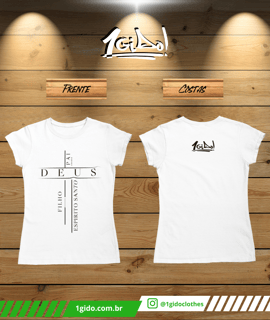 T-SHIRT 1Gido Quality - Fem | Estampa Frente - Trindade [Claras]