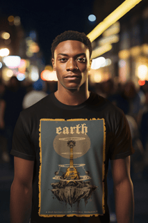 CAMISETA EARTH - Black Spirituals - Arena Wien