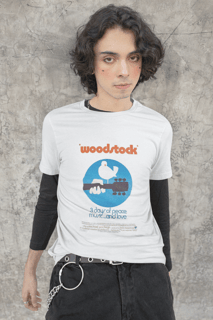 Nome do produto CAMISETA Woodstock -  3 days of peace