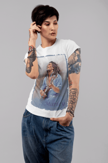 Nome do produto CAMISETA Feminina - Bob Marley  - Baby Long prime