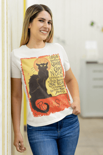 Nome do produto CAMISETA Cabaret du Chat Noir 