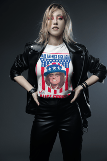 Nome do produto CAMISETA Alice Cooper - For Presidente