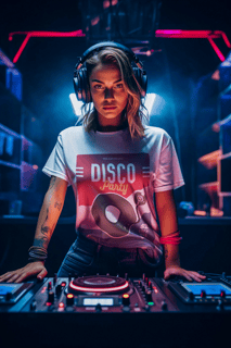 Nome do produto CAMISETA Disco Vintage