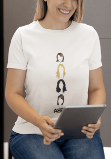 Nome do produto CAMISETA Abba - cabeças