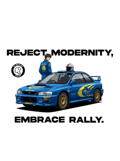 Nome do produto Reject Modernity, Embrace Rally  (Subaru)