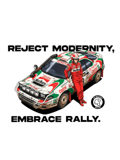 Nome do produto Reject Modernity, Embrace Rally  (Celica Safari)
