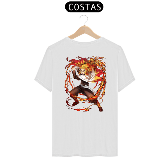 Camiseta Kyojuro Rengoku | Pilar das Chamas | Demon Slayer