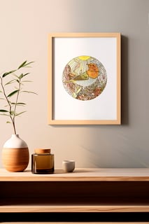 Ode à Natureza, Pôster Canvas