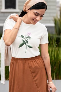 Nome do produtoBeijinho, Camiseta Baby Long Prime