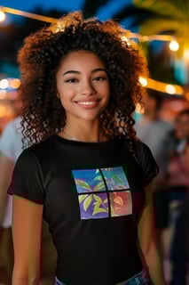 Nome do produtoBotânica Pop, Camiseta Baby Long Quality