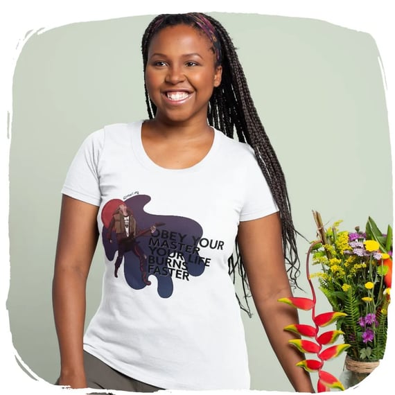 Camisa Baby Long Ellart Eddie Munson Stranger Things Metallica