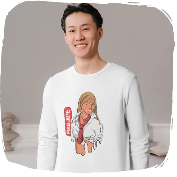 Moletom Fechado Ellart Mia Rebelde RBD