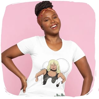 Camisa Baby Long Ellart Meme Ana Maria Braga Madonna