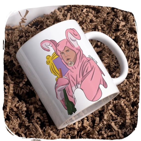 Caneca 320ml Ellart No bunny at all Chandler Friends