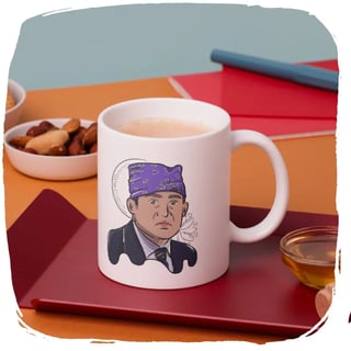 Caneca 320ml Ellart Prision Mike The Office