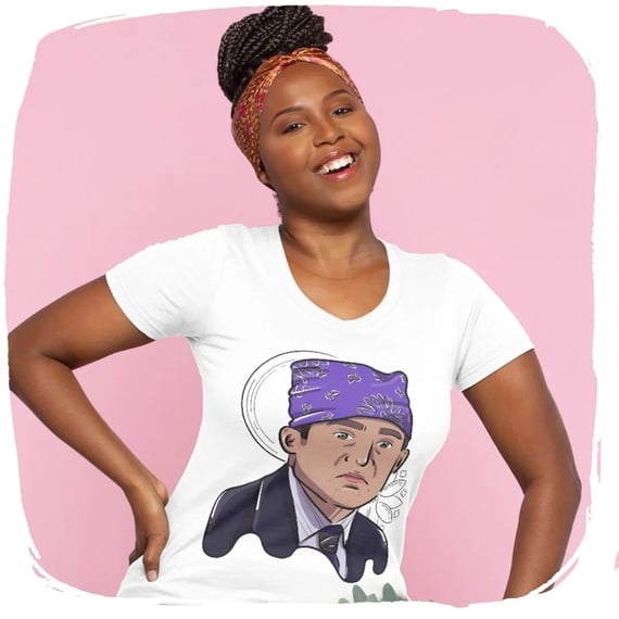 Camisa Baby Long Ellart Prision Mike The Office