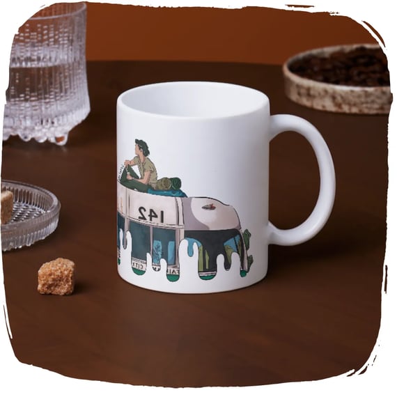 Caneca 320ml Ellart Na Natureza Selvagem