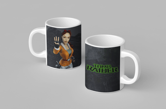 Caneca - BASIC - Tomb Raider - Larinha faz o 
