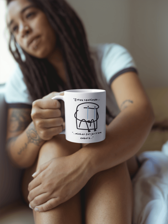 Caneca - Flork - Sem forças