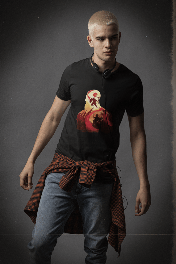 Camisa - God Of War - Kratos e Atreus