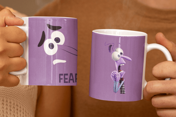 Caneca - Fear - Divertida Mente