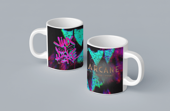 Caneca - BASIC - Jinx Arkane 
