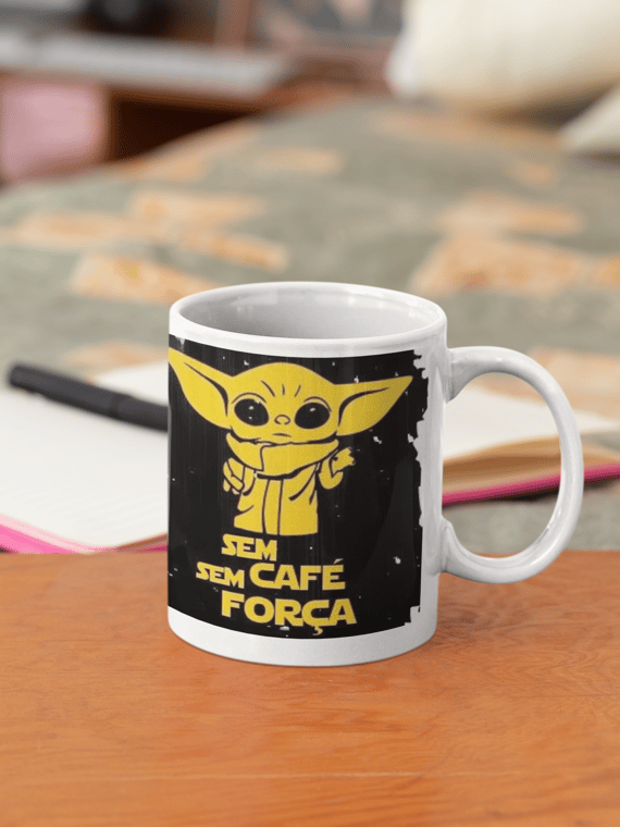 Caneca - A força esteja no Café
