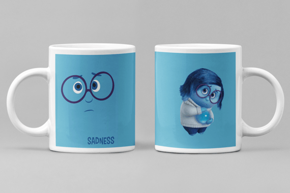 Caneca - Sadness - Divertida Mente