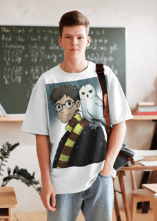 Nome do produto Camisa - Menino Sobreviveu