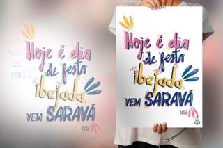 Nome do produto Pôster Coleção Ponto Cantado - Ibejada