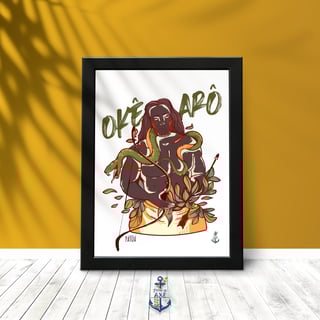 Nome do produto Pôster Oxóssi