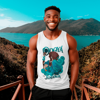 Nome do produto Coleção Orixás & Entidades - Regata Iemanjá