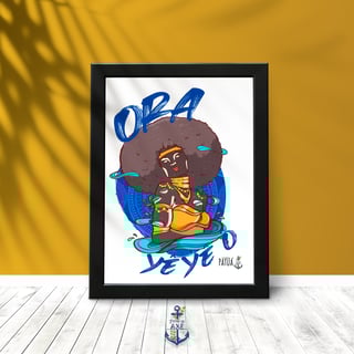 Nome do produto Pôster Coleção Orixás & Entidades - Oxum