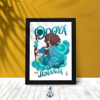 Nome do produto Pôster Coleção Orixás & Entidades - Iemanjá