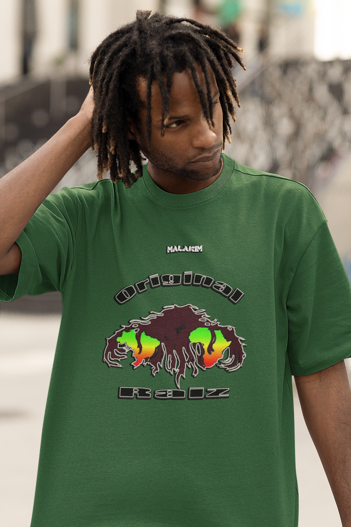 Original Raiz (Camiseta Malakim Reggae Band)