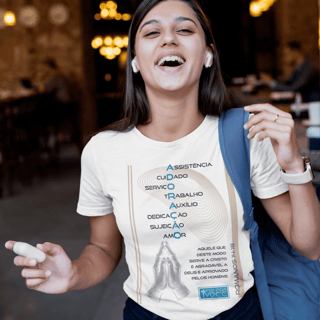 Nome do produto CAMISETA Adoração - RM 14:18 (Camiseta Feminina)